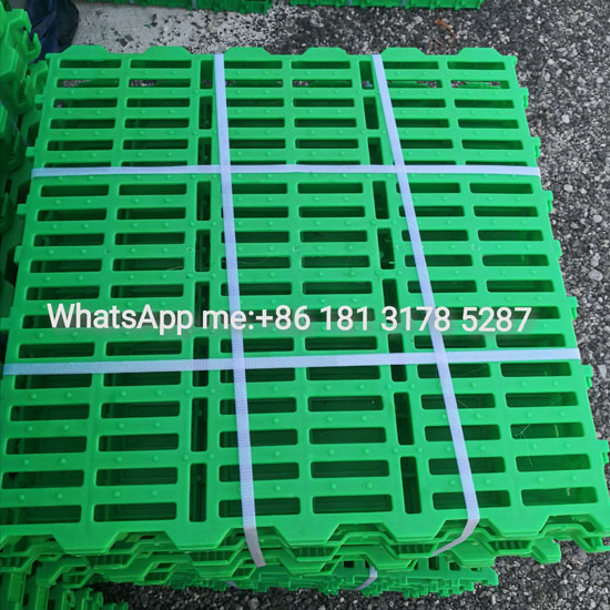 plastic slatted floor